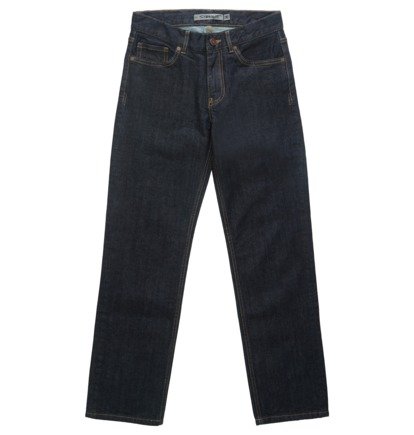 Worker Straight Indigo Rinse - Jeans for Boys 8-16  ADBDP03005