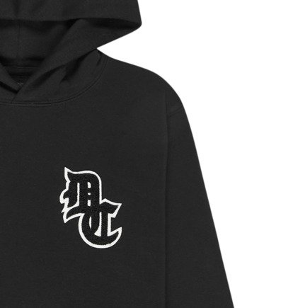 dcshoes, Bullpen - Pullover Hoodie for Boys 8 - 16, BLACK (kvj0) Bullpen - Pullover Hoodie for Boys 8 - 16  ADBFT03076