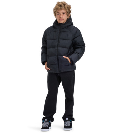 dcshoes, Cantera Puffer - Giacche da Ragazzo 8-16, BLACK (kvj0) Cantera Puffer - Jackets for Boys 8-16  ADBJK03031