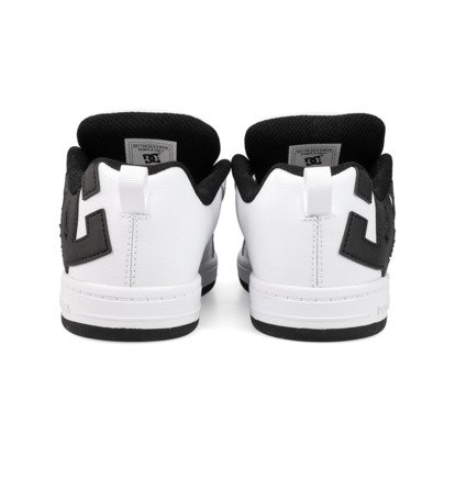 dcshoes, Court Graffik - Baskets pour enfant, WHITE/BLACK (102) Court Graffik - Leather Shoes for Kids  ADBS100207