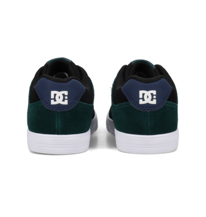 dcshoes, Pure Elastic - Lederschuhe für Kinder, GREEN/NAVY/BLACK (310) Pure Elastic - Leather Shoes for Kids  ADBS300256