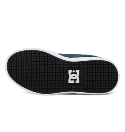 dcshoes, Pure Elastic - Lederschuhe für Kinder, GREEN/NAVY/BLACK (310) Pure Elastic - Leather Shoes for Kids  ADBS300256