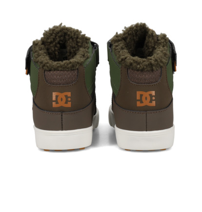 dcshoes, Pure High-Top Wnt Ev - High-Top-Winterschuhe für Kinder, OLIVE/OFFWHITE (310) Pure High-Top Wnt Ev - High-Top Winterised Shoes for Kids  ADBS300327