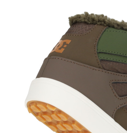 dcshoes, Pure High-Top Wnt Ev - High-Top-Winterschuhe für Kinder, OLIVE/OFFWHITE (310) Pure High-Top Wnt Ev - High-Top Winterised Shoes for Kids  ADBS300327