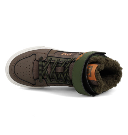 dcshoes, Pure High-Top Wnt Ev - High-Top-Winterschuhe für Kinder, OLIVE/OFFWHITE (310) Pure High-Top Wnt Ev - High-Top Winterised Shoes for Kids  ADBS300327