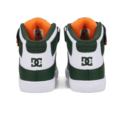 dcshoes, Pure High-Top Ev Sn - High-Top-Schuhe für Kinder, WHITE/DARK/GREEN (112) Pure High-Top Ev Sn - High-Top Shoes for Kids  ADBS300329
