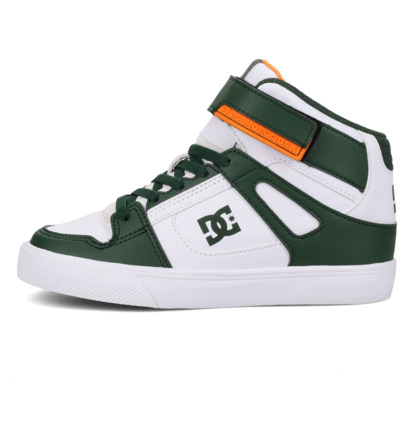 dcshoes, Pure High-Top Ev Sn - High-Top-Schuhe für Kinder, WHITE/DARK/GREEN (112) Pure High-Top Ev Sn - High-Top Shoes for Kids  ADBS300329