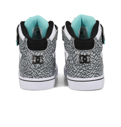 dcshoes, Pure High-Top Ev Sn - High-Top-Schuhe für Kinder, WHITE/GREY/BLACK (113) Pure High-Top Ev Sn - High-Top Shoes for Kids  ADBS300329
