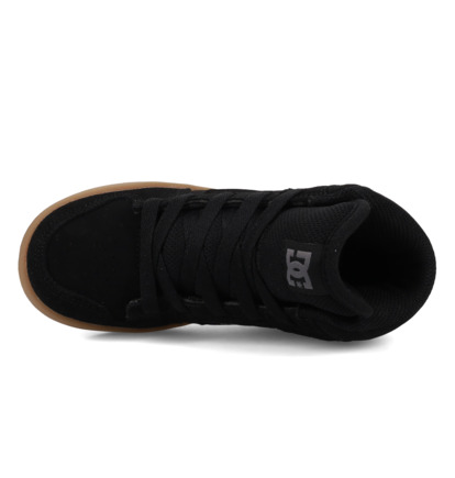 dcshoes, Manteca 4 Hi - High-Top Shoes for Kids, BLACK/BLACK/GUM (004) Manteca 4 Hi - Leather High-Top Shoes for Kids  ADBS300395