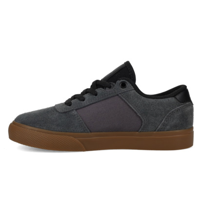 dcshoes, Teknic - Leather Shoes for Kids, GREY/GUM (026) Teknic - Lace Up Shoes for Boys  ADBS300399