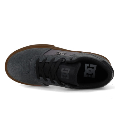 dcshoes, Teknic - Leather Shoes for Kids, GREY/GUM (026) Teknic - Lace Up Shoes for Boys  ADBS300399