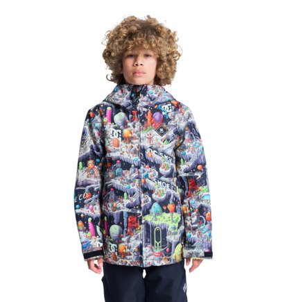 Basis Print - Technical Snow Jacket for Boys 8-16  ADBTJ03032