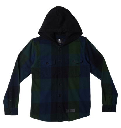 Ruckus Hooded - Hooded Long Sleeve Shirt for Boys 8-16  ADBWT03016