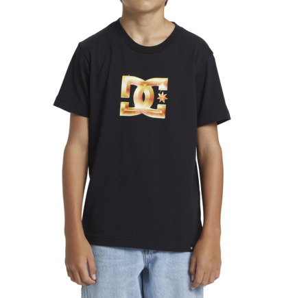 DC Star Chrome Bevel - Short Sleeves T-shirt for Boys  ADBZT03270