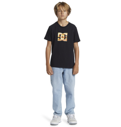 DC Star Chrome Bevel - Short Sleeves T-shirt for Boys  ADBZT03270