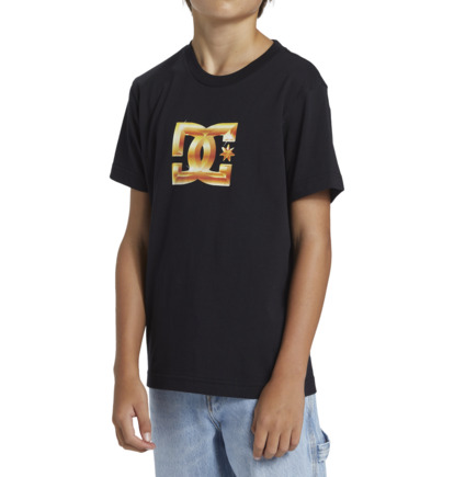 DC Star Chrome Bevel - Short Sleeves T-shirt for Boys  ADBZT03270