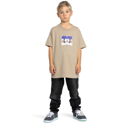 Metallic Star - Short Sleeves T-Shirt for Boys 8 - 16  ADBZT03291