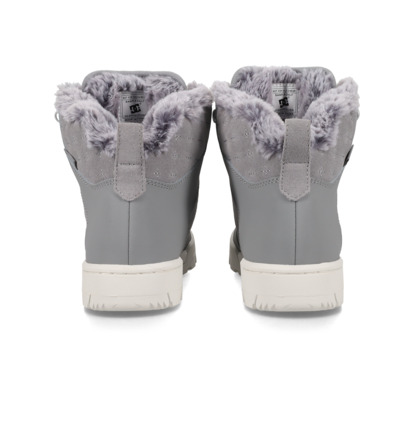 dcshoes, Manteca 4 - Bottes résistantes à l'eau pour Femme, GREY/GREY (025) Manteca 4 - Water-Resistant Boots for Women  ADJB100012
