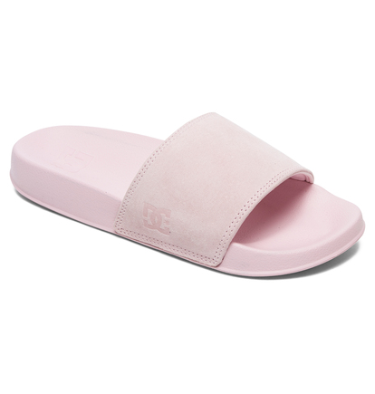 DC Slides SE - Suede Slides for Women  ADJL100020