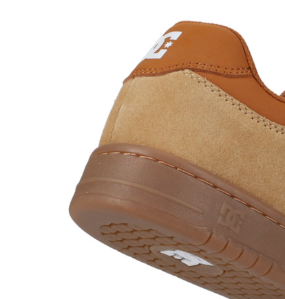 dcshoes, Manteca 4 - Chaussures en cuir pour Femme, BEIGE/KHAKI/GUM (256) Manteca 4 - Leather Shoes for Women  ADJS100161