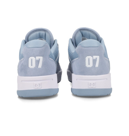 dcshoes, Construct - Chaussures en cuir pour Femme, BLUE/WHITE (430) Construct - Leather Shoes for Women  ADJS100172