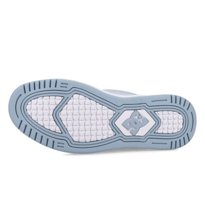 dcshoes, Construct - Chaussures en cuir pour Femme, BLUE/WHITE (430) Construct - Leather Shoes for Women  ADJS100172