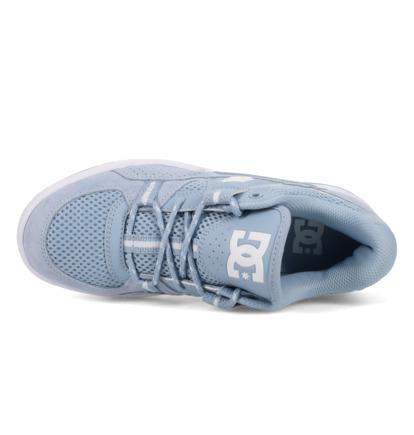 dcshoes, Construct - Chaussures en cuir pour Femme, BLUE/WHITE (430) Construct - Leather Shoes for Women  ADJS100172