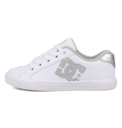 dcshoes, Chelsea - Scarpe da Donna, WHITE/GREY (111) Chelsea - Shoes for Women  ADJS300243