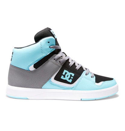 DC Cure High Top Leather Skate Shoes for Women DC Shoes