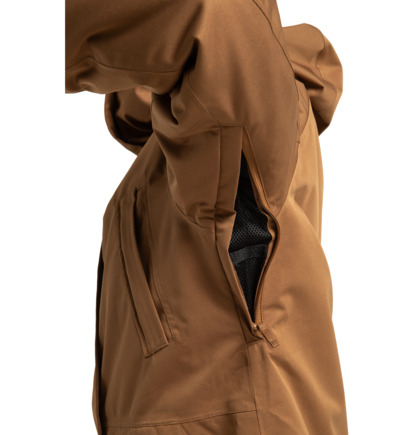 dcshoes, Paramount 15K - Veste de snow technique pour Femme, TOFFEE (cqf0) Paramount - Technical Snow Jacket for Women  ADJTJ03049