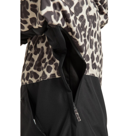 dcshoes, Chalet 10K - Anorak technique ski/snowboard pour Femme, SNOW CAT (tfl4) Chalet - Technical Snow Anorak for Women  ADJTJ03053