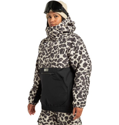 dcshoes, Chalet 10K - Anorak technique ski/snowboard pour Femme, SNOW CAT (tfl4) Chalet - Technical Snow Anorak for Women  ADJTJ03053