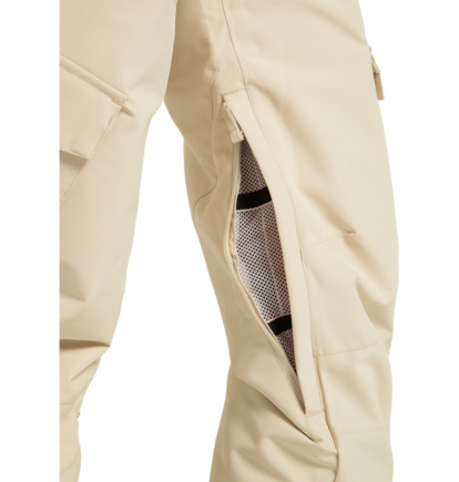 dcshoes, Nonchalant - Pantalon de snow technique pour Femme, OATMEAL (tfl0) Nonchalant - Technical Snow Pants for Women  ADJTP03023