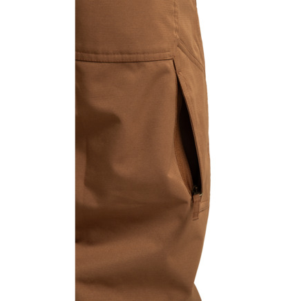 dcshoes, Riveter - Pantalon de snow technique pour Femme, TOFFEE (cqf0) Riveter - Technical Snow Pants for Women  ADJTP03032