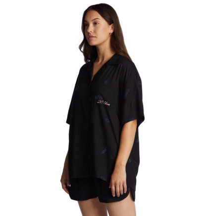 Good Trip Top - Short Sleeve Camp Shirt for Women  ADJWT03000