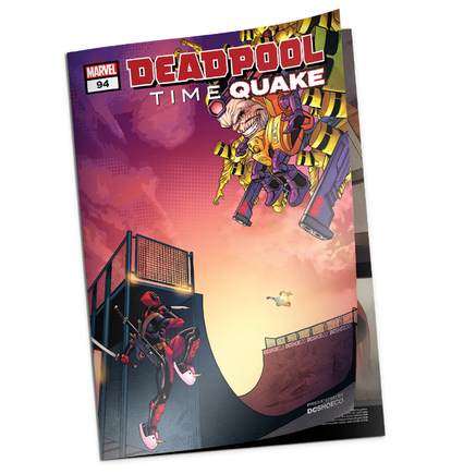 DC Shoes x Deadpool Comic Book