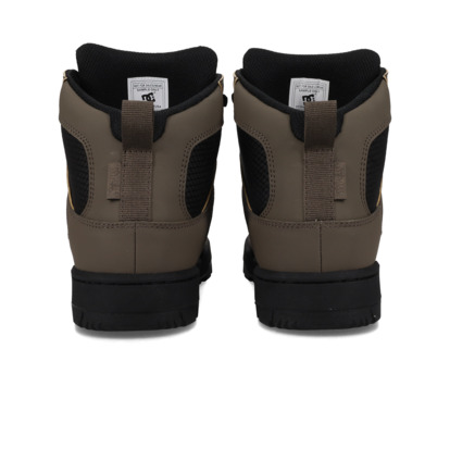 dcshoes, Pure High-Top Wr - High-Top Water-Resistant Boots for Men, OLIVE/BLACK (301) Pure High-Top Wr - High-Top Water-Resistant Shoes for Men  ADYB100018