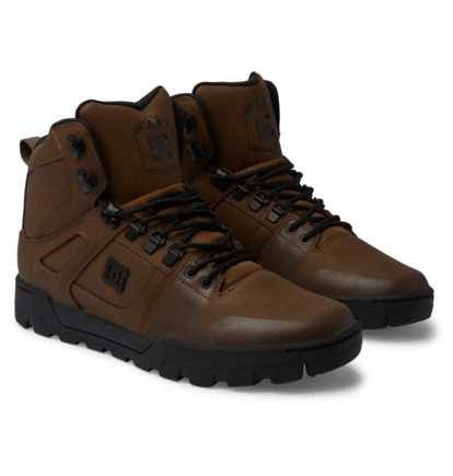 Pure Hi - Water Resistant High Top Leather Boots for Men  ADYB100018