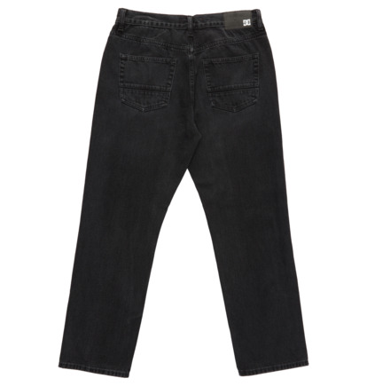 dcshoes, Worker - Jeans Vestibilità Relaxed da Uomo, BLACK DENIM (kvaw) Worker - Relaxed Fit Jeans for Men  ADYDP03070
