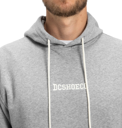 dcshoes, Baseline - Hoodie for Men, LIGHT HEATHER GREY (sfrh) Baseline - Hoodie for Men  ADYFT03390