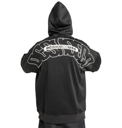 dcshoes, DC Omega - Top in felpa da Uomo, BLACK (kvj0) DC Omega - Fleece Top for Men  ADYFT03442
