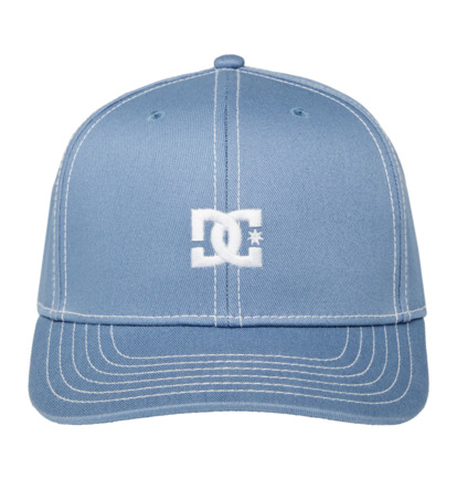 dcshoes, DC Star - Gorra con ajuste posterior para hombre, BLUE FOG (bgj0) DC Star - Snapback Cap for Men  ADYHA04197