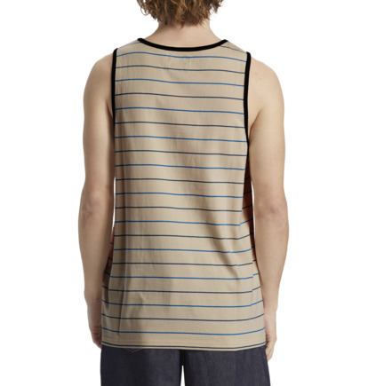 Lowstate Stripe - Muscle Vest Top for Men  ADYKT03234