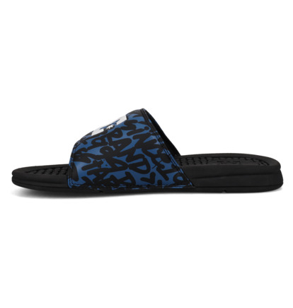 dcshoes, Bolsa - Slides Sandals for Men, BLACK/DC PRINT (kdp) Bolsa - Slides Sandals for Men  ADYL100026