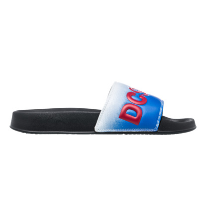 DC SE - Leather Slides Sandals for Men  ADYL100044