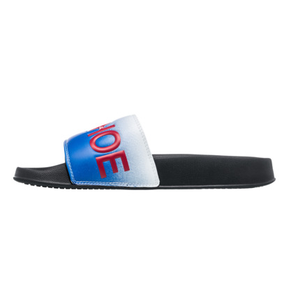 DC SE - Leather Slides Sandals for Men  ADYL100044