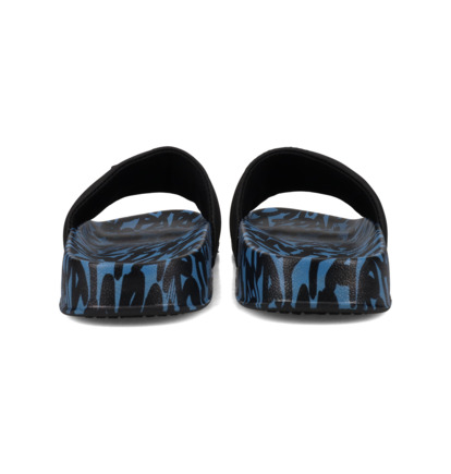 dcshoes, DC SE - Leather Slides Sandals for Men, NAVY/BLACK (nb3) DC SE - Leather Slides Sandals for Men  ADYL100044