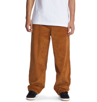 The Burough Baggy - Corduroy Baggy Trousers for Men  ADYNP03079