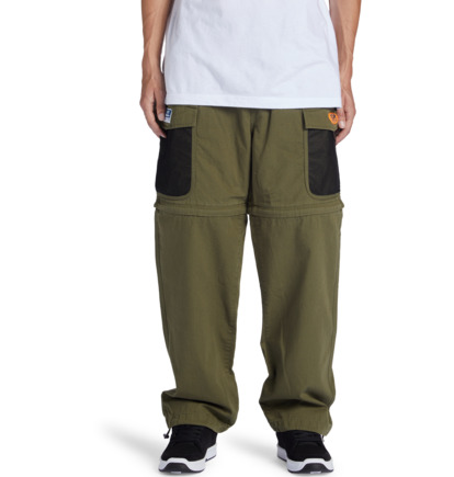 DC x BG Convertible - Convertible Cargo Trousers for Men  ADYNP03081