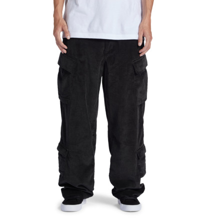 Burough Baggy - Corduroy Cargo Trousers for Men  ADYNP03083